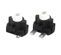 HSMXNEONJB 1pc HERO-3 Push-button three-pin switch with light self-locking push-button switch 10A250V