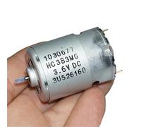 HSMXNEONJB Démarreur électronique HC383 DC 3,6 V 380, arbre en D, 18000 tr/min, outil haute vitesse, modèle de démarreur électronique, tournevis HSMXNEONJB