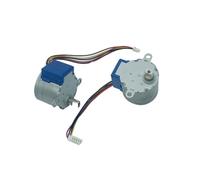 HSMXNEONJB Démarreur électronique pas à pas 5 V CC, 4 phases, 5 fils, 24 mm, petit moteur 24 BYJ, décélération, réducteur à couple élevé avec fil