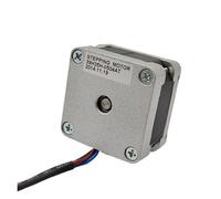 HSMXNEONJB Démarreur électronique pas à pas NEMA16 1,8 degré 39 mm, 2 phases, 4 fils, arbre de 5 mm, poulie MXL 17 dents for imprimante 3D, robot CNC HSMXNEONJB