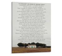 HSMXNEONJB It Couldn't Be Done Motivational Poem Poster Never Give Up Canvas Painting for Living Room Bedroom Success Mindset Decor(Framed,08x12inch(20x30cm))