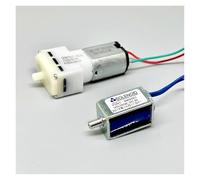 HSMXNEONJB Kit pompe à air DC 3 V 030 + électrovanne normalement ouverte for aquarium HSMXNEONJB