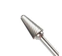 HSMXNEONJB L Type Head Tungsten Carbide Alloy Point Burr Die Grinder Abrasive Tool Drill Milling Carving Bit 1Pcs(L1428M06)