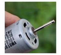 HSMXNEONJB Moteur RS-545 DC 6V 9V 12V 25600RPM Démarreur électronique haute vitesse haute puissance arbre moleté long HSMXNEONJB