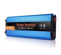 HSMXNEONJB Power Inverter Modified Sine Wave Inverter 12V 220 Inverter 12v to 220 Converter Sine Wave Inverter Car Voltage Converter Power Supply for Vehicles Camping Road Trip(2000W,24V)