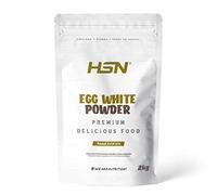 HSN Albumine d'oeuf | 100% oeuf blanc en poudre séché | Protéines naturelles | Sans matières grasses, sans cholestérol, végétarien, sans gluten, sans lactose, arôme naturel, 2 Kg