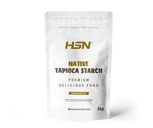 HSN Amidon de Tapioca | Goût naturel 1 kg = 67 services | 100 % d'origine naturelle Yuca | Recettes idéales sans gluten épaississant | sans sucre ni excipients | sans doseur | sans OGM, végétalien