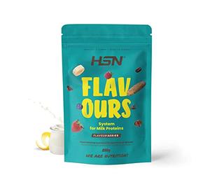 HSN Arôme pour protéines lactées | Goût yaourt citron 200 g = 66 prises par paquet | Pour le régime céto et végétalien | Extrêmement faible en calories et en sucre | Non-OGM, sans gluten