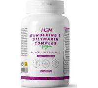 HSN Berberina 175mg y Cardo Mariano Silimarina 210mg Complex 120vcaps