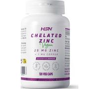 HSN Bisglicinato de Zinc 25mg Zinc 120vcaps