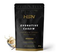 HSN Caséine micellaire native Evonative Casein (87 % de micelles indigènes) | Glace à la vanille 2 kg | Lacprodan MicelPure d'Arla | Sans doseur | Non-OGM, végétalien, sans gluten