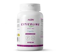 HSN Citicoline Cognizin 250 mg | 120 gélules végétales CPD choline haute biodisponibilité | Dose de forte concentration | Non-OGM, végétalien, sans gluten, sans lactose