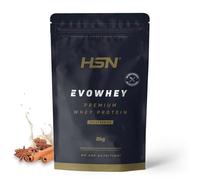 HSN Evowhey Protein sans édulcorants | Cannelle 2 kg = 67 prises par sachet concentré de protéines de lactosérum | 100 % Whey Protein Concentrate | Non-OGM, végétalien, sans gluten ni soja