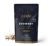 HSN Evowhey Protein sans édulcorants | vanille et café 500 g = 17 prises par sachet concentré de protéines de lactosérum | 100 % Whey Protein Concentrate | Non-OGM, végétalien, sans gluten ni soja
