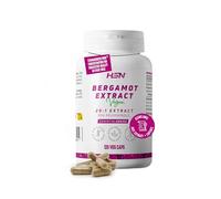 HSN Extrait de Bergamote 1500 mg (35% Polyphénols) par Portion Quotidienne | 120 Gélules Végétales | Extrait 20:1 | 30000 mg Citrus bergamia (équivalent fruit) | Sans OGM, Végan, Sans Gluten