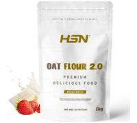 HSN Harina de Avena Instantánea 2.0 Chocolate Blanco y Fresa 1kg