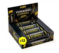 HSN Hydrogel Evonergy - Boîte de 12 unités de 70 ml - Glucides par gel - Rapport 1:0,8 (glucose : fructose) - Haute aqueuse - Non OGM, végétalien, sans gluten ni lactose