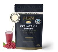 HSN Isolat de protéines de lactosérum Evolate 2.0 (sans édulcorants) | Baies 500 g | Whey Protein Isolate CFM + enzymes digestives | Sans doseur | Végétarien, sans gluten ni soja
