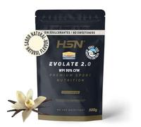 HSN Isolat de protéines de lactosérum Evolate 2.0 (sans édulcorants) | Vanille 500 g | Whey Protein Isolate CFM + enzymes digestives | Sans doseur | Végétarien, sans gluten ni soja