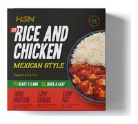 HSN Plato Preparado Estilo Fit Arroz con Pollo en Salsa Picante Estilo Mexicano 420g