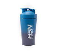 HSN Shaker We Are Nutrition! Acier Inoxydable | 500ml | Bleu | Gobelet Mélangeur avec Système de Mélange Optimal sur le Couvercle (Sans BPA) | Fermeture Anti-Fuites | Sans Odeur | Facile à Nettoyer