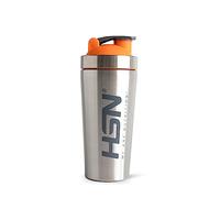 HSN Shaker We Are Nutrition! Acier inoxydable, 739 ml, avec système de mélange optimal dans le couvercle, fermeture anti-fuite, inodore, facile à nettoyer
