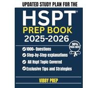 HSPT Prep Book 2025-2026: 1,000+ Practice Questions with Complete Strategies for High School Placement Test Success