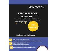 HSPT PREP BOOK 2025-2026: Master the High School Placement Test with 10 Full-Length Practice Tests and 2,000+ Questions (500 Flashcards) for Top Catholic High School Success