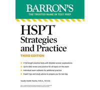 HSPT Strategies and Practice, Third Edition: Prep Book with 4 Practice Tests + Comprehensive Review + Practice + Strategies (Barron's Test Prep) - Sandra Martin - Barrons Educational Services - ebook