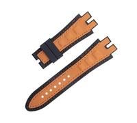 HSPTR Ceinture en cuir Nubuck pour série EXCALIBUR, 28mm, nouveau bracelet de montre en Silicone, accessoires adaptés au bracelet Roger Dubuis