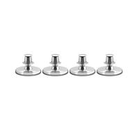 HSQPMGPRJ Lot de 1/2/4/10/20/24 Fermetures magnétiques for Rideaux Douche, Fixation Murale, Amovibles(4 Pair,25MM)