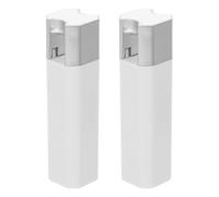 HSQPMGPRJ Lot de 2 poignées suspendues for Cordon Store, chaîne for Rideau, Blanc