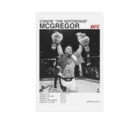 hsqxidhz Conor The Notorious Mcgregor UFC Poster numérique sur toile pour décoration de salon, chambre à coucher 40 x 60 cm