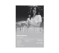 hsqxidhz Lana Del Rey - Ultraviolence - Poster sur toile - Décoration murale pour salon, chambre à coucher - 30 x 45 cm