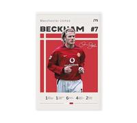 hsqxidhz Poster sur toile David Beckham - Décoration pour chambre à coucher, bureau, chambre - Cadeau - 60 x 90 cm