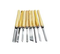 Hss Jeu 8 Tour Chisel Piece Set Pour Tournage de Bois Outils Chisel Gouge Travail Du Bois BT351