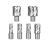 HSS Ouvre-Trou 13-60mm Foret à Noyau Métallique Scie Cloche Annulaire en Acier Rapide Foret Creux pour Outils Métalliques, 18x35mm