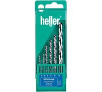 HSS set foret spiralé pour métal 6 pièces Heller