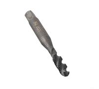 Hss Taraud en nitruration avec filetage métrique noir en spirale pour M3 M5 M6 M8 M10 Outil de perçage de trou de vis avec conception d'évacuation lisse des copeaux pour le travail des métaux et les