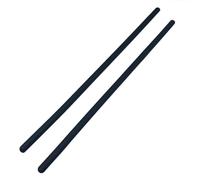 HSSDTECH 2pcs Pieds en Caoutchouc Remplacement pour Dell XPS 9370 9380 P82G002, 7390 P82G003, 9305 P82G004 Black Rubber Feet Pad (1 Thick, 1 Thin)