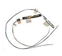 HSSDTECH Antenne WiFi pour Lenovo ThinkPad T490S 20NX 20NY T14s 20T0 20T1 02HM508 02HM509 DC33001JV20 DC33001JV30 Câble Flat Flex Antenne WiFi WLAN WWAN