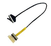 HSSDTECH Câble plat LCD LED LVDS Display pour Lenovo ThinkPad P16 Gen 1 21D6 21D7 P16 Gen 2 21FA 21FB JP610 40PIN 5C11H81468 DC02C00XE00 DC02C00XE10 DC02C00XE20 Câble plat Écran LCD LED LVDS