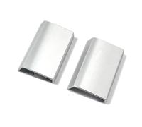 HSSDTECH Cache de charnière Remplacement pour HP Chromebook X360 14B-CD 14BT-CD Series 14B-CD0035CL 14B-CD0500SA, TPN-W157 N84793-001 Silver LCD Screen Display Hinge Clutch Cover