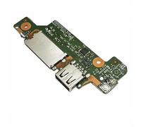 HSSDTECH Carte bouton d'allumage Power Button câble plat + ruban câble carte IO Board pour Lenovo ideapad 330S-15IKB 81F5 330S-15AST 81F9 330s-15 5C50R07374 Port USB Connecteur USB