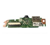 HSSDTECH Chargeur USB Carte Jack Dock Port Socket pour HP M7-K 15-K 15T-K 17T-K DAY11ATB6G0 Connecteur Charge Audio Carte Jack Carte secondaire USB Module USB auxiliaire