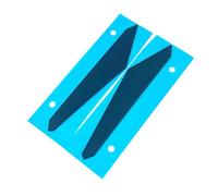 HSSDTECH Coque de protection avec pieds en caoutchouc pour MECHREVO Ryzen 7 7-97Q GM7ZGXM GM7ZGHM, 7 760 GK7NR0R, 7 770 GM7ZG7M, 7 960 GM7ZG0M, 17KS GM7XG0M, 17k GM7BG5M - Noir ber Feet