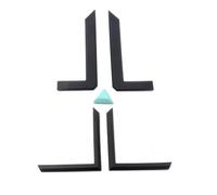 HSSDTECH Pieds de boîtier inférieur Remplacement pour ASUS TUF Gaming A15 FA507, TUF Gaming F15 FX507, TUF Dash F15 FX517, TUF Gaming A16 FA607, TUF Gaming F16 FX607 Thick + Thin + Green Middle