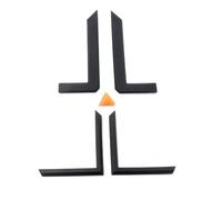 HSSDTECH Pieds en Caoutchouc Remplacement pour ASUS TUF Gaming A15 FA507, TUF Gaming F15 FX507, TUF Dash F15 FX517, TUF Gaming A16 FA607, TUF Gaming F16 FX607 Thick + Thin + Orange Middle Grey