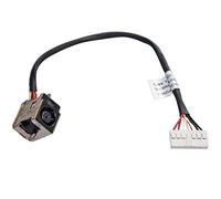 HSSDTECH Prise d'alimentation CC de remplacement pour HP Pavilion DV6-6000 DV6-6B DV6-6C DV7-6000 DV7-6B DV7-6C DV7-6D DV7-6199US DV6-6C35DX DV6T-6100 50.4RN09.001 DC Jack