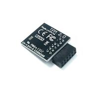 HSSDTECH TPM 2.0 Module de sécurité SPI 12pin LPC SLB9670 pour MSI MS-4462 PRO B550, PRO B650, PRO B650M, PRO B650-A WiFi/VC WiFi/S WiFi/P WiFi - Module de carte mère GC-TPM 2.0